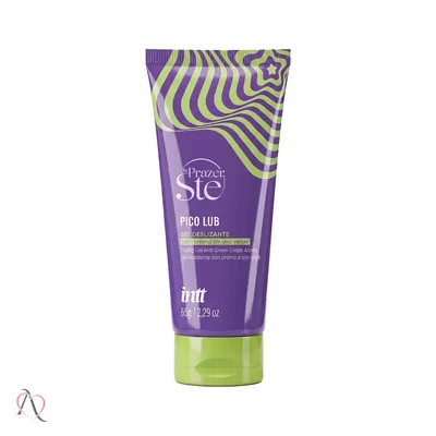 Lubrificante Beijável Pico Lub Sabor Uva Verde - Intt e Prazer Sté