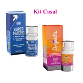 Kit Casal com Super Macho, Orgastic e Vibrador Varinha Mágica - imagem 4
