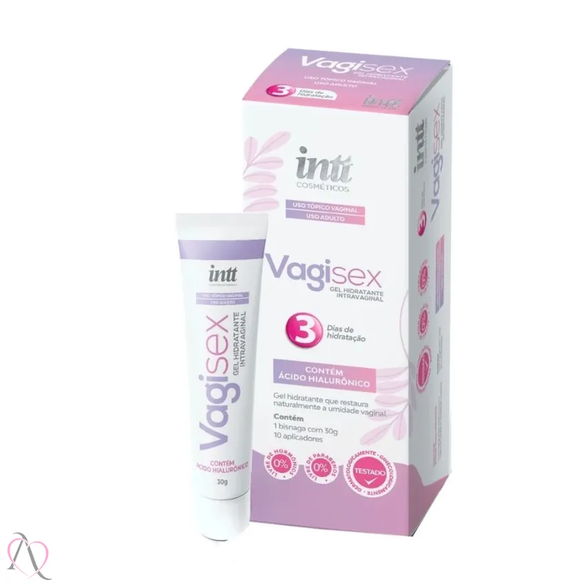 Hidratante Vaginal Vagisex 10 Aplicadores 30g - INTT