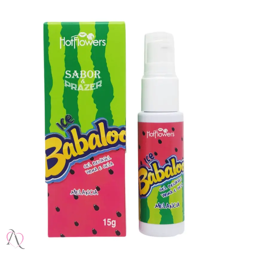 GEL Vibrador Liquido BABALOO ICE MELANCIA - 15G