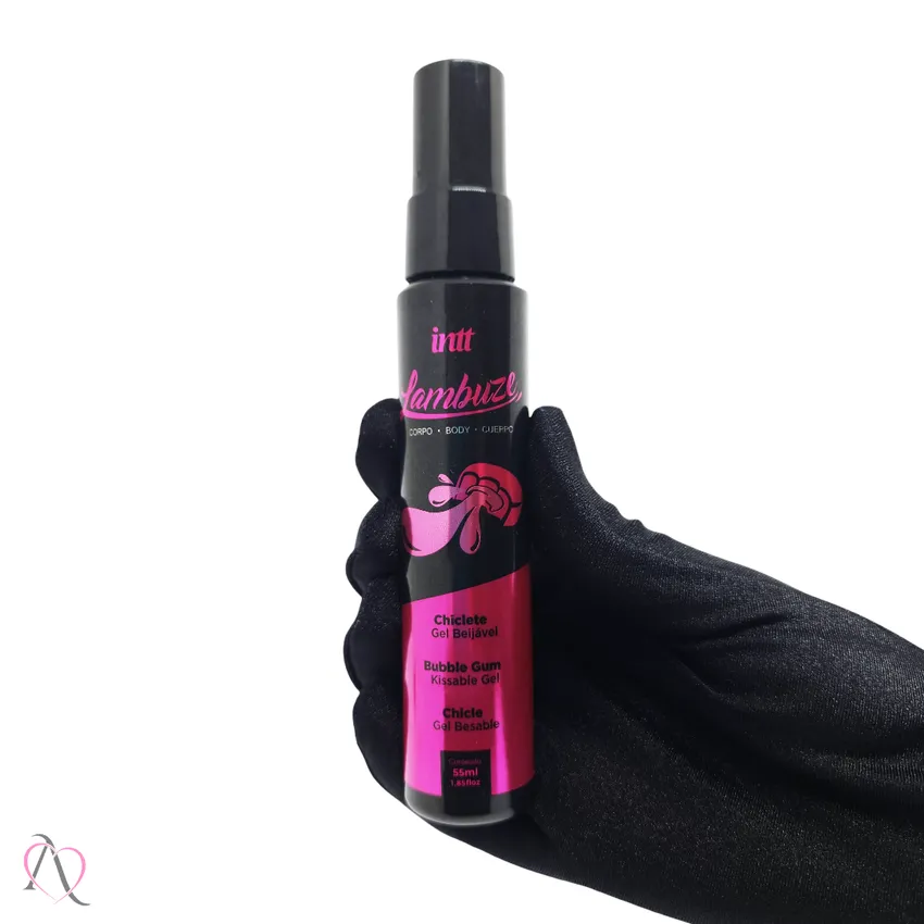 Gel Beijável para Sexo Oral Lambuze Sabor Chiclete 55ml - INTT