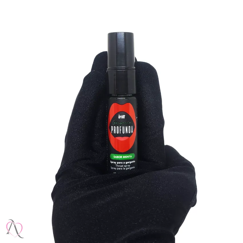 Spray Para Sexo Oral Garganta Profunda Sabor Menta 15ml - INTT