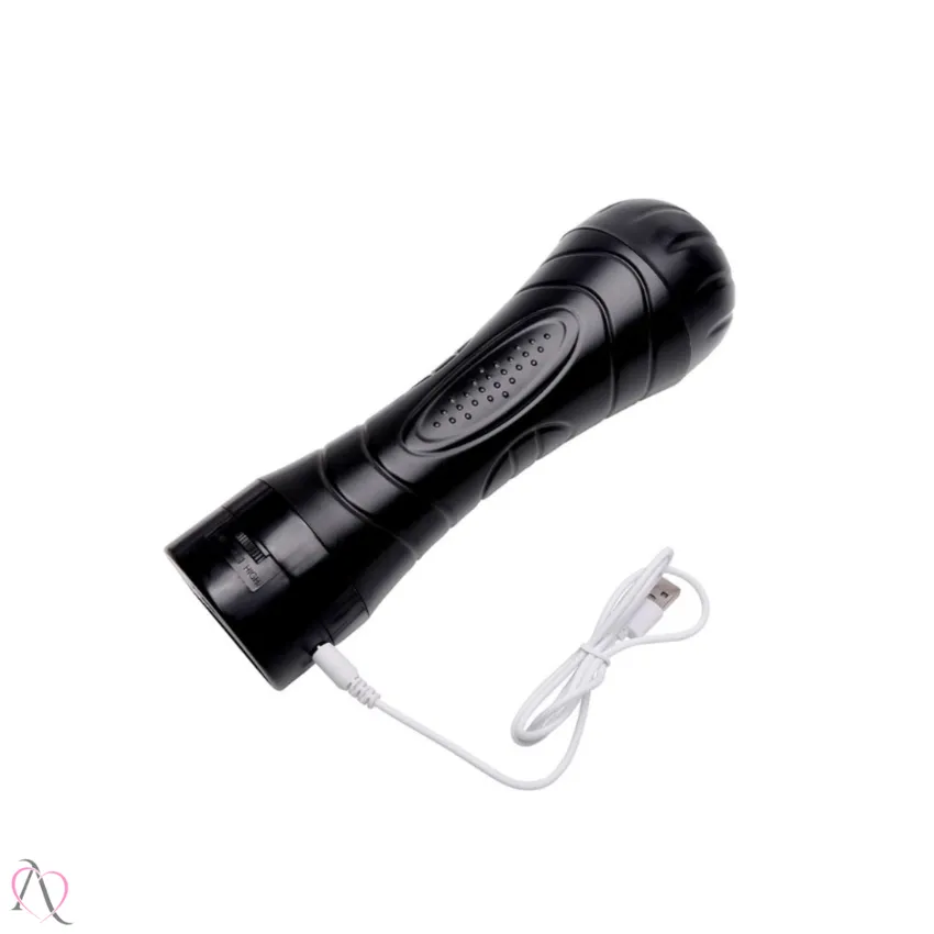 Masturbador Vibrador Masculino Formato de Anus Recarregável