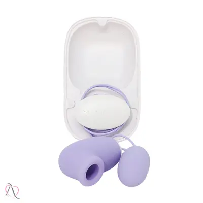 Vibrador em Capsula com Pulsador de Clitóris Lilo Magic Box 12 Modos de Vibração