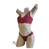 Conjunto de Lingerie em Renda Luciana Sem Bojo - Divino - imagem 1