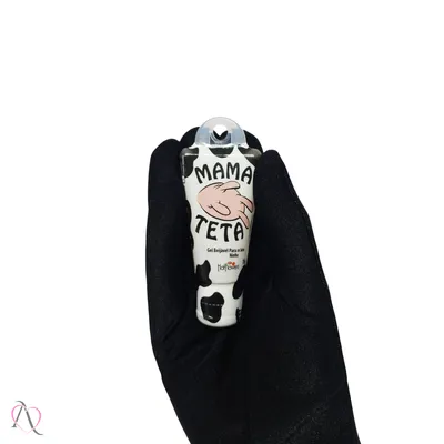 Gel Beijável para Sexo Oral Mama Teta Sabor Leite Ninho HotFlowers 15g