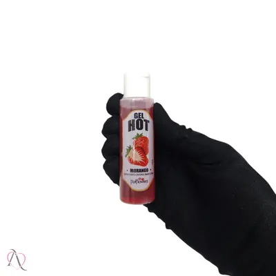 Gel Beijável Para Sexo Oral Hot Morango HotFlowers 35ml