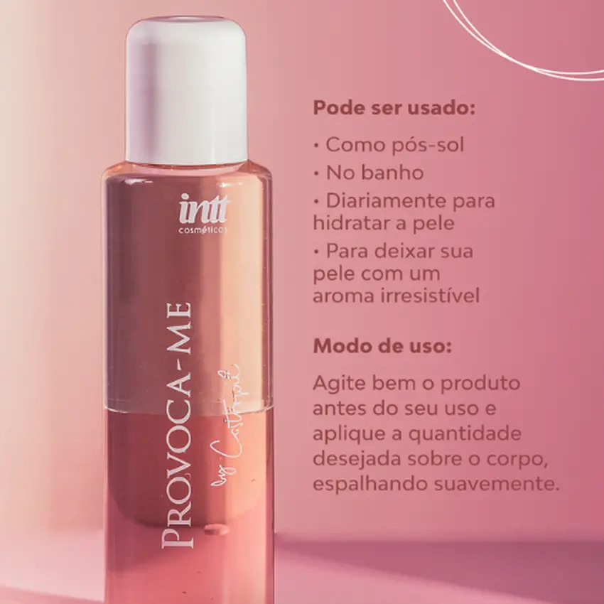 Óleo Corporal Bifásico Provoca-me 100ml Intt Cosméticos