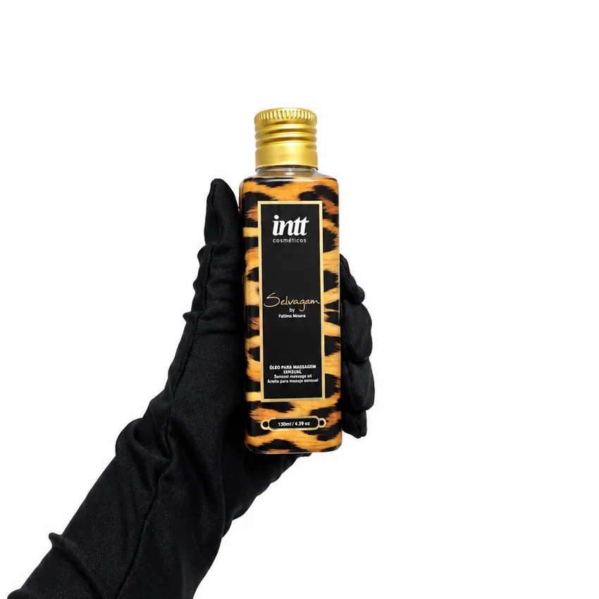 Óleo Para Massagem Sensual Sauvage Intt 130ml