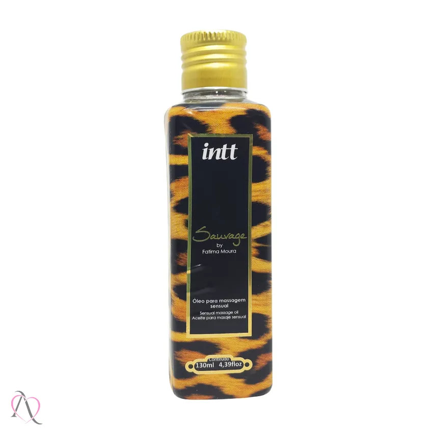 Óleo Para Massagem Sensual Sauvage Intt 130ml