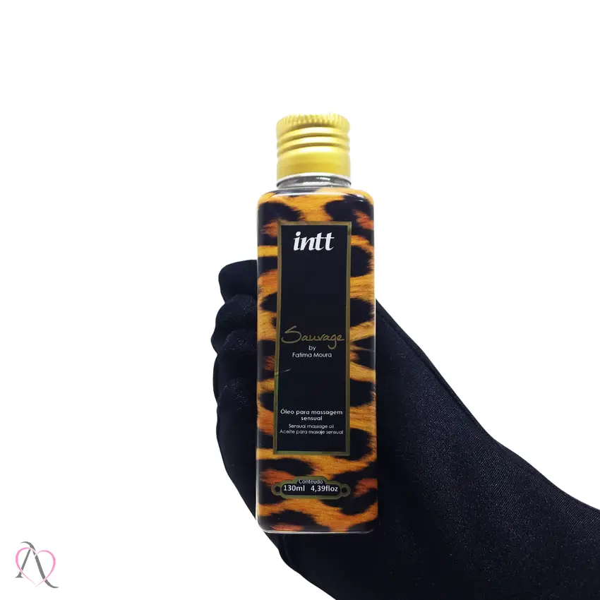Óleo Para Massagem Sensual Sauvage Intt 130ml