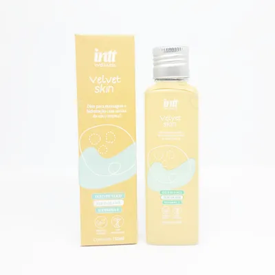Óleo Para Massagem Sensual Velvet Skin Intt 130ml