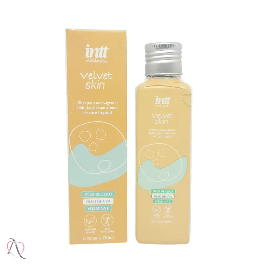 Óleo Para Massagem Sensual Velvet Skin Intt 130ml