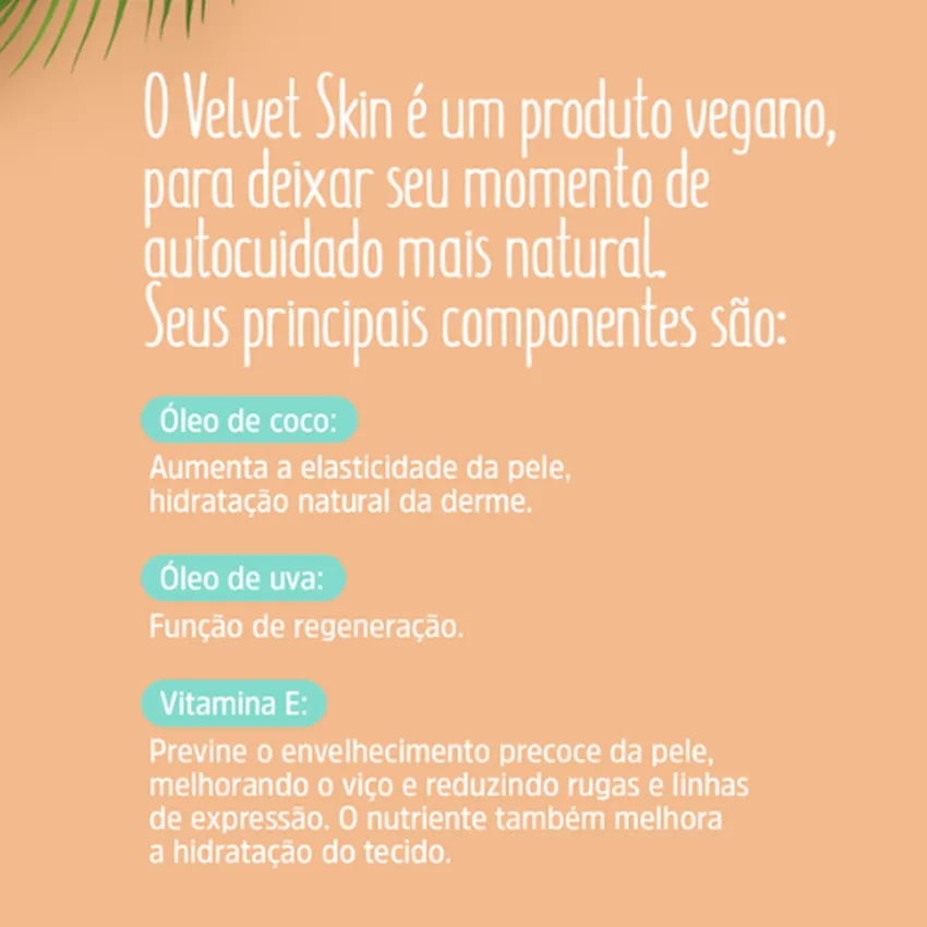 Óleo Para Massagem Sensual Velvet Skin Intt 130ml