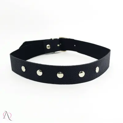 Coleira Sensual com Tachinhas Brasil Fetiche