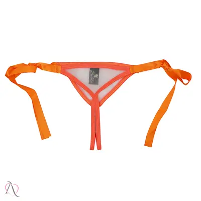 Calcinha Tailandesa para Penetração Desata-me cor Laranja