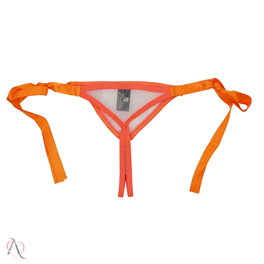 Calcinha Tailandesa para Penetração Desata-me cor Laranja