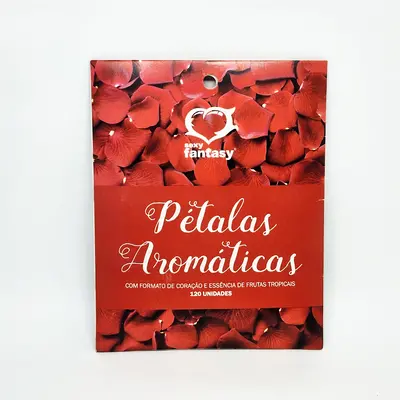 Pétalas de Coração Aromáticas Sexy Fantasy com 120 Pétalas