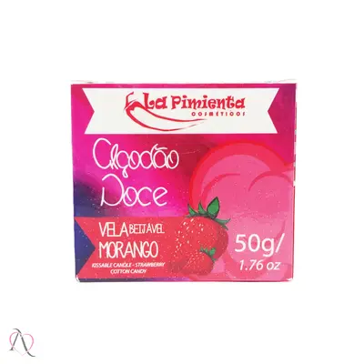 Vela Para Massagem Sensual Beijável La Pimenta 50g