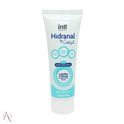 Lubrificante Neutro Hidranal Para Sexo Anal e Vaginal Intt 50g
