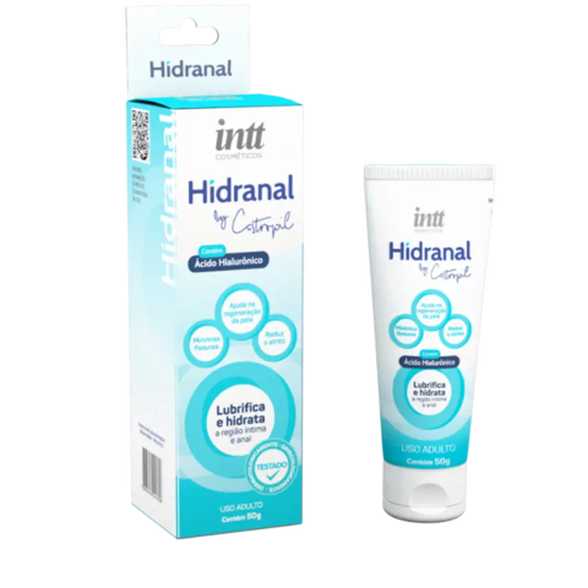 Lubrificante Para Sexo Anal e Vaginal Hidranal Intt  50g