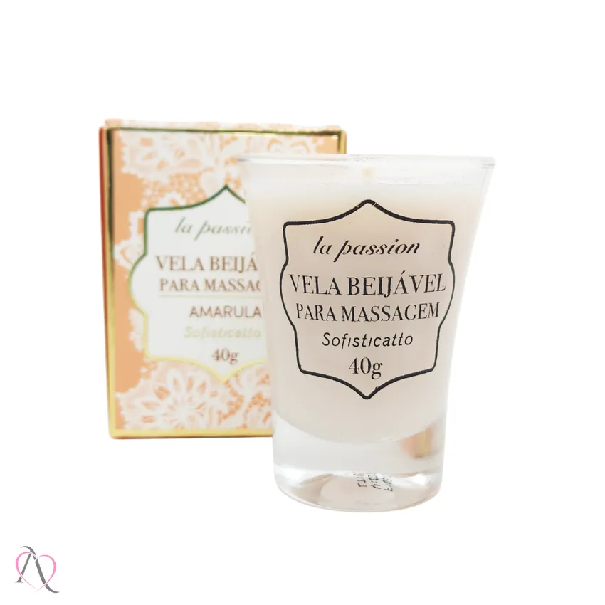 Vela Beijável Para Massagem Sensual Sofisticatto 40g