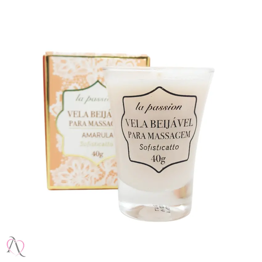 Vela Beijável Para Massagem Sensual Sofisticatto 40g
