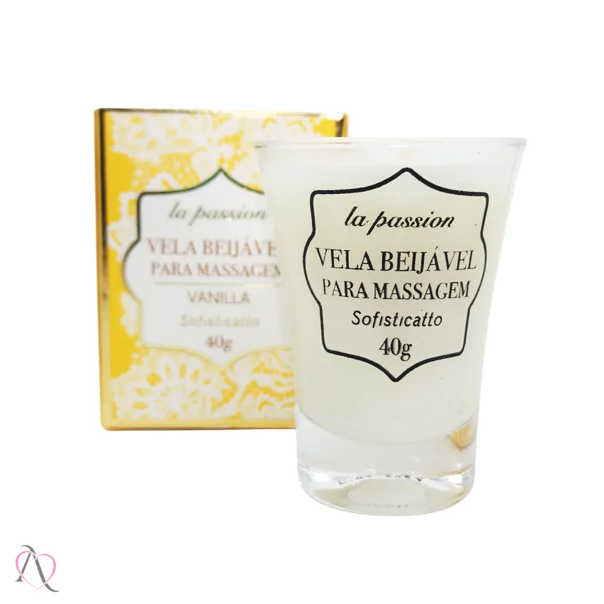 Vela Beijável Para Massagem Sensual Sofisticatto 40g