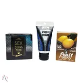 Kit ele e ela. Volumão + vela romance, ganha fruit Amarula - imagem 2