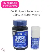 Kit Masculino Super Macho  Potência e Desejo Ideal para quem busca melhorar o desempenho sexual. - imagem 1