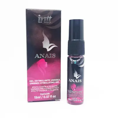 Estimulante Anal com Pulsação e Aquecimento Anais Intt 15ml