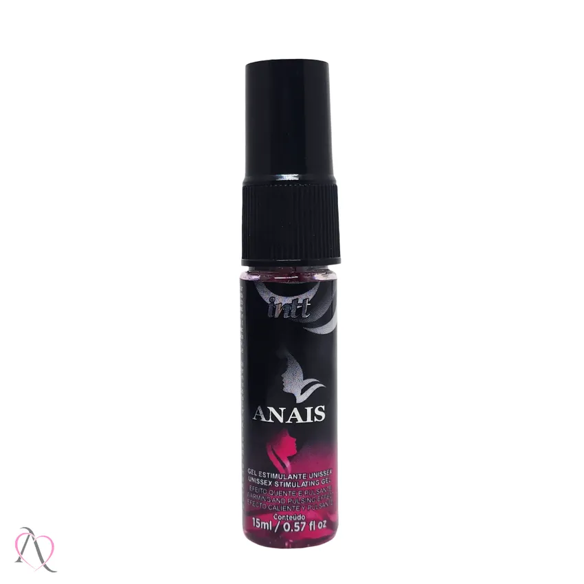 Estimulante Anal com Pulsação e Aquecimento Anais Intt 15ml