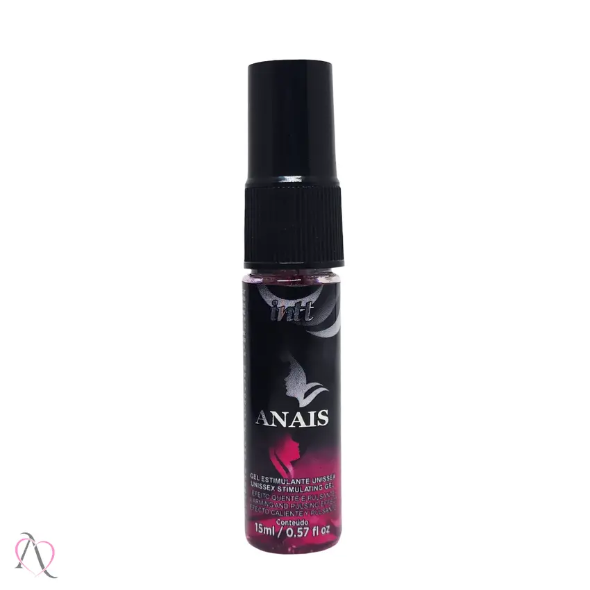 Estimulante Anal com Pulsação e Aquecimento Anais Intt 15ml
