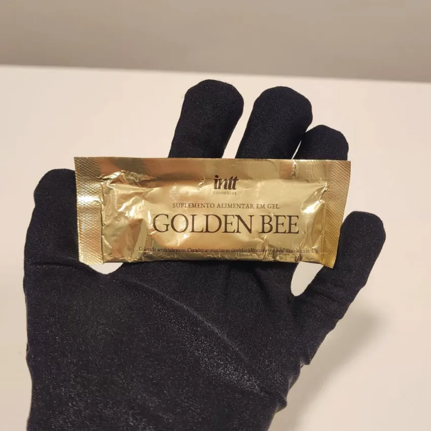 Suplemento em Sachê Golden Bee Para Energia e Disposição Intt 10g