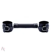 Algema Bracelete Preto Com Separador 15cm Dominatrixxx - imagem 4