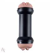 MASTURBADOR HALTER REALISTICO DUPLO VAGINA E BOCA GENERAL IMPORT - imagem 1