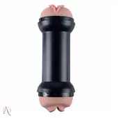 MASTURBADOR HALTER REALISTICO DUPLO VAGINA E BOCA GENERAL IMPORT - imagem 2