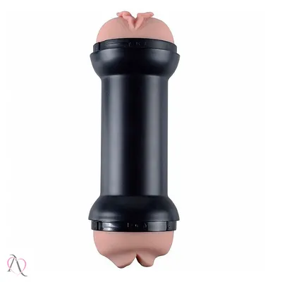 Masturbador Masculino Realístico Duplo Vagina e Boca
