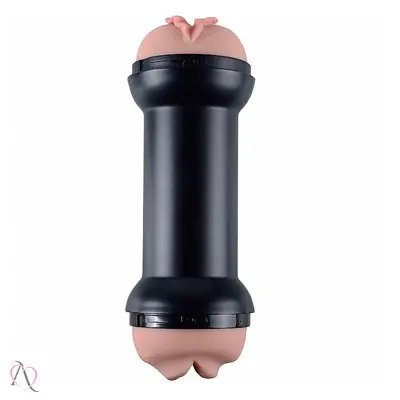 Masturbador Masculino Realístico Duplo Vagina e Boca