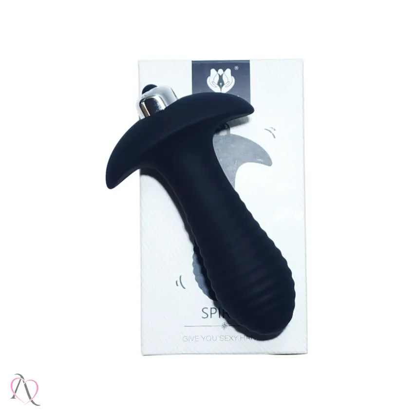 Plug Anal Spiral com Vibrador S-Hande