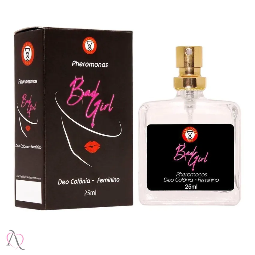 PERFUME PHEROMONAS FEMININO BAD GIRL 25ML PLEASURE LINE