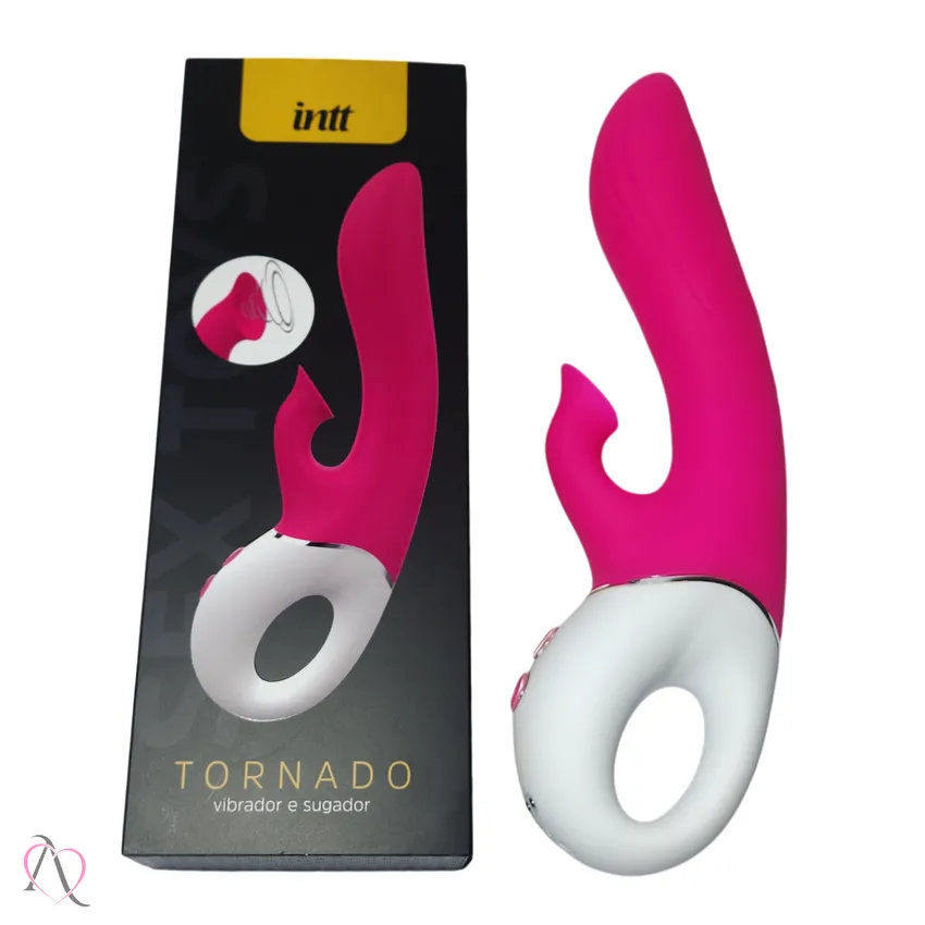 Vibrador e Sugador de Clitóris Tornado Intt 9 Modos de Vibração e Sucção
