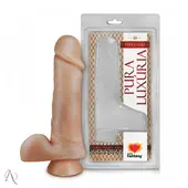 Prótese de Pênis com Ventosa 18x4,4cm Sexy Fantasy - imagem 2