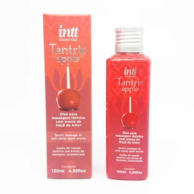 Óleo para Massagem Tântrica Maçã do Amor Intt 130ml
