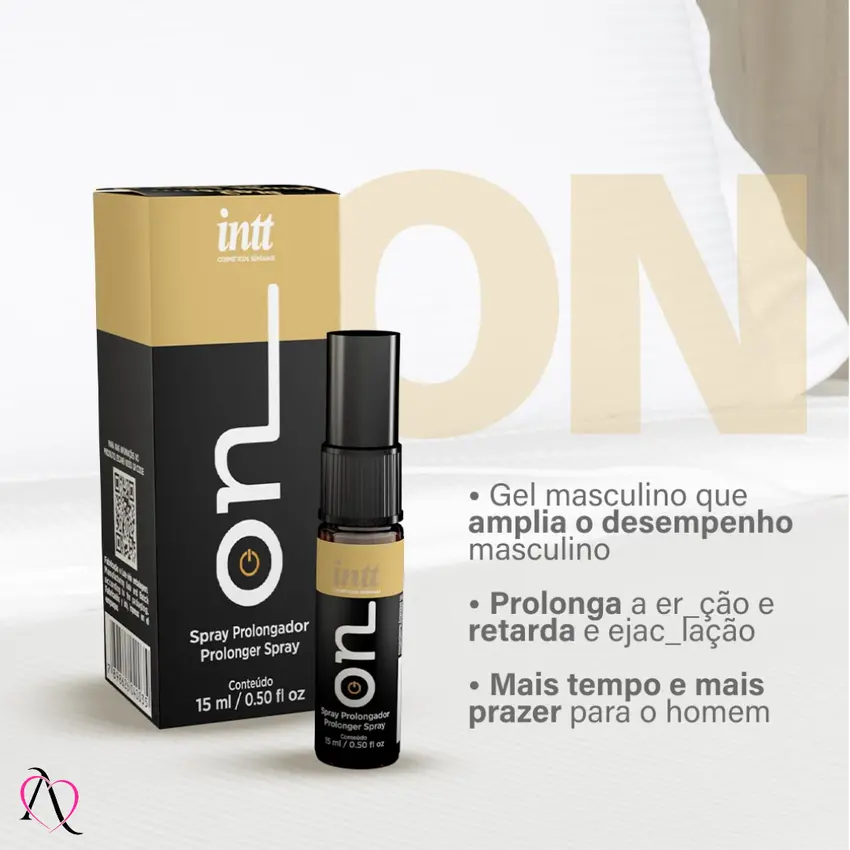 Prolongador de Ereção Masculino Retarda a Ejaculação ON Intt 15ml