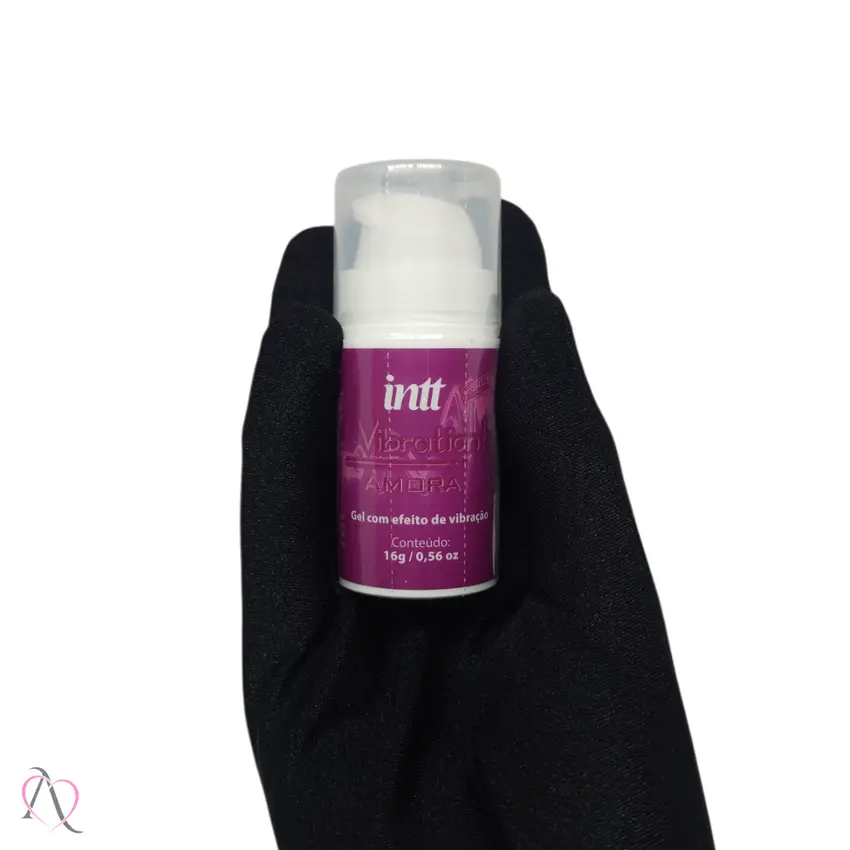 Vibration Vibrador Líquido Beijável Sabor Amora Power Intt 17 ml