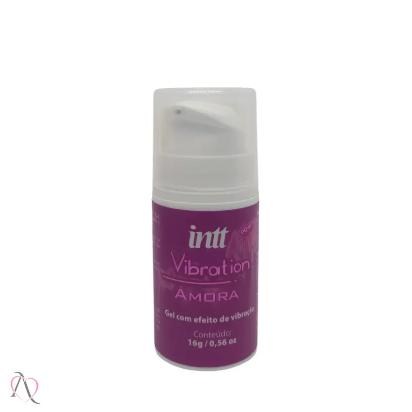 Vibration Vibrador Líquido Beijável Sabor Amora Power Intt 17 ml