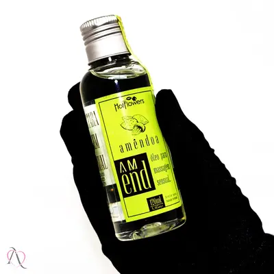 Óleo Para Massagem Sensual de Amêndoa HotFlowers 120ml
