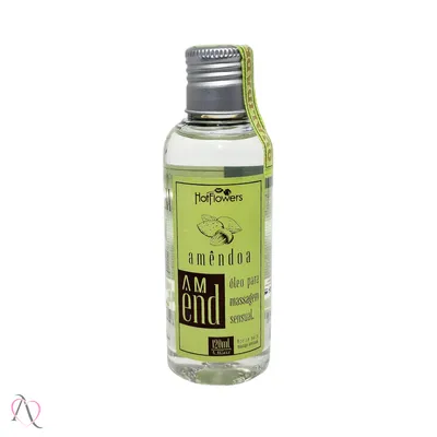 Óleo Para Massagem Sensual de Amêndoa HotFlowers 120ml