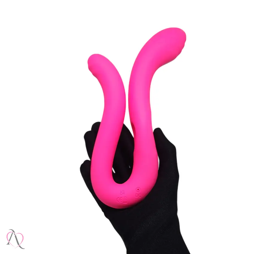 Vibrador Penetrável Medusa Flexível 2 em 1 Com Dupla Estimulação Intt